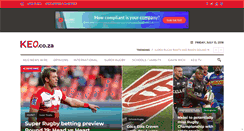 Desktop Screenshot of keo.co.za